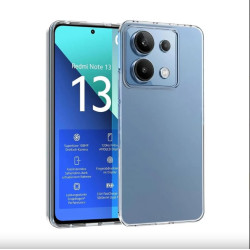 Xiaomi Redmi Note 13 Kamera Korumalı Şeffaf Silikon Kılıf 